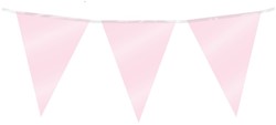 Party Flag Foil Baby Pink 1 Stuk