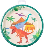 Plates Dino 8 Stuk-2