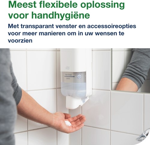 Zeepdispenser Tork S4 Elevation 1000ml wit 1 Stuk-1