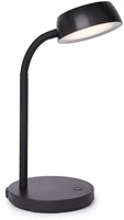 Bureaulamp MAUL Abby LED op voet zwart-2