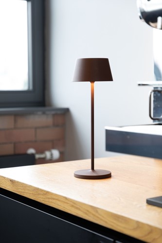 Tafellamp MAUL Nina LED dimbaar bruin 1 Stuk-2