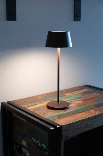 Tafellamp MAUL Nina LED dimbaar bruin 1 Stuk-3