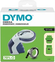 Lettertang Dymo Omega embossing blauw 1 Stuk-2