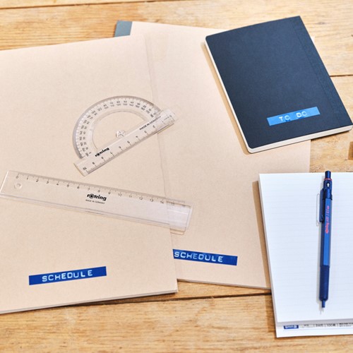 Lettertang Dymo Omega embossing blauw 1 Stuk-3