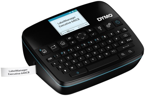 Labelprinter Dymo LabelManager Executive 640CB draagbaar azerty 24mm zwart in koffer-2