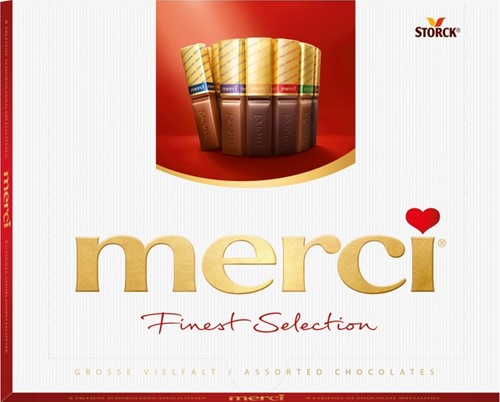 Chocolade Merci finest selection 250gr 1 Doos