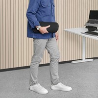 Lendekussen Fellowes Breyta zwart 1 Stuk-5