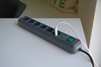 Stekkerdoos Brennenstuhl OSB 6vd 5m zwart 1 Stuk-3