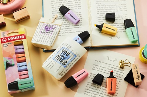 Markeerstiftt STABILO BOSS mini pastel ass 6 stuks 6 Stuk-3