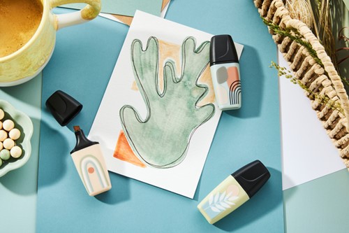 Markeerstift STABILO BOSS mini nature ass 6 stuks 6 Stuk-2