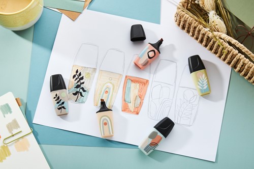 Markeerstift STABILO BOSS mini nature ass 6 stuks 6 Stuk-3