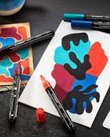 Acrylmarker STABILO  Free Acrylic T300 Urban assorti 5 stuks-3