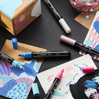 Acrylmarker STABILO Free Acrylic T300 zwart 1 Stuk-1