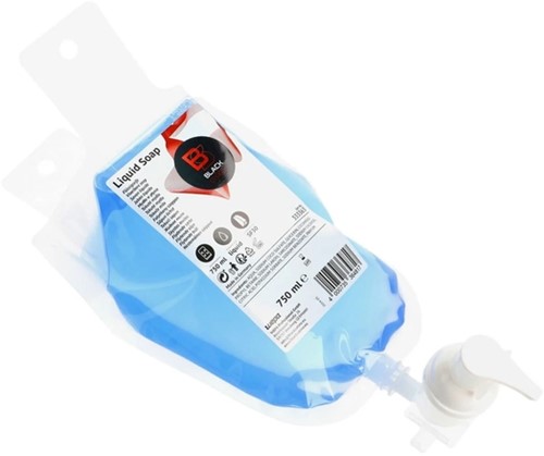 Handzeep BlackSatino SF30 750ml 333363 6 Stuk