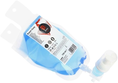Handzeep BlackSatino SF30 schuim 750ml 333360 6 Stuk