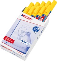 Viltstift edding 385 flipover penseel geel 1 Stuk-3
