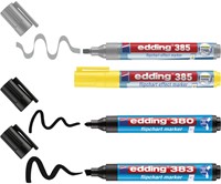 Viltstift edding 385 flipover en 380 - 383 4st ass 4 Stuk-2