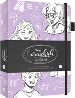 Schetsboek CreaChick Lilac 1 Stuk