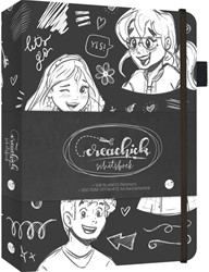 Schetsboek CreaChick Black 1 Stuk