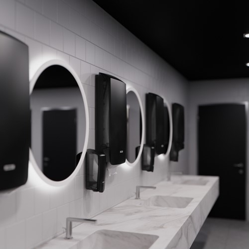 Handdoekdispenser Katrin extra groot zwart 89741 1 Stuk-1