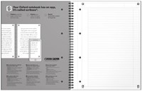 Spiraalblok Oxford International Notebook A4+ lijn 160 pagina's blauw-3