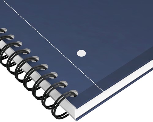 Spiraalblk Oxf International Notebk A4+ lijn blauw 1 Stuk-1