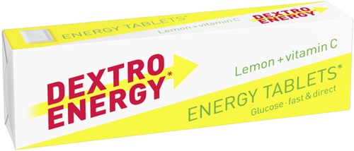 Energie tabletten Dextro Energy citroen pak 50 gr 14 Stuk-2