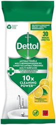 Reinigingsdoekjes Dettol antibacterieël Citrus 30 30 Stuk