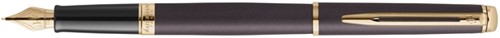 Vulpen Waterman Hemisp Fashion GT F metallic zwart 1 Stuk