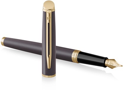 Vulpen Waterman Hemisp Fashion GT F metallic zwart 1 Stuk-3