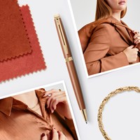 Balpen Waterman Hemisp Fashion GT M metallic koper 1 Stuk-3