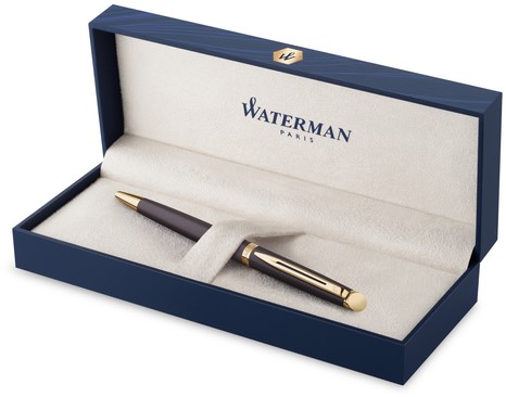 Balpen Waterman Hemisp Fashion GT M metallic zwart 1 Stuk-1