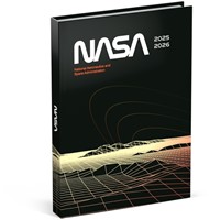Schoolagenda 25-26 Lannoo NASA 1dag/1pagina zwart 1 Stuk