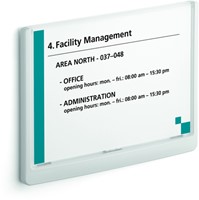 Deurbordje Durable CLICK SIGN A5 liggend 1 Stuk