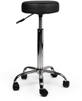 Tabouret kruk zwart hoge gasveer 1 Stuk