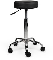 Tabouret kruk zwart standaard gasveer 1 Stuk