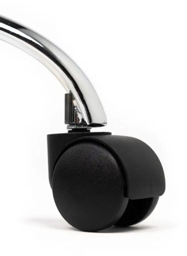 Tabouret kruk zwart standaard gasveer 1 Stuk-2