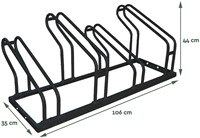 Fietsenrek BRASQ  4 fietsen BS400 zwart 1 Stuk-2