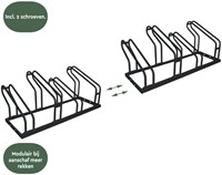Fietsenrek BRASQ  4 fietsen BS400 zwart 1 Stuk-2