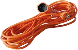 Verlengkabel BRASQ 30m oranje 1 Stuk