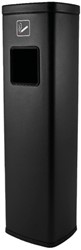 Afvalbak met asbak BRASQ 20 liter AT400 zwart 1 Stuk