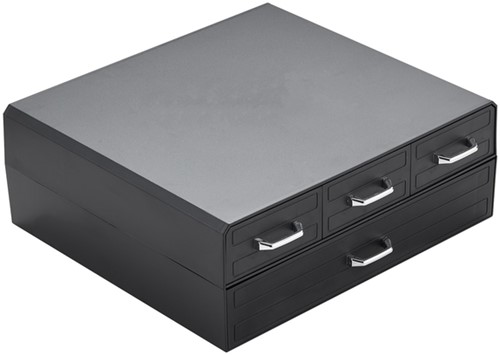 Koffiecapsulehouder BRASQ CD400 zwart 1 Stuk