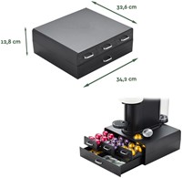 Koffiecapsulehouder BRASQ CD400 zwart 1 Stuk-2