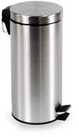 Pedaalemmer BRASQ 30 liter rvs