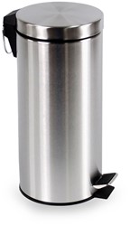 Pedaalemmer BRASQ 30 liter rvs 1 Stuk