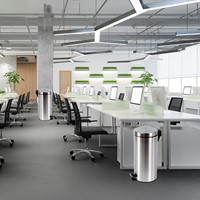 Pedaalemmer BRASQ 30 liter rvs 1 Stuk-3