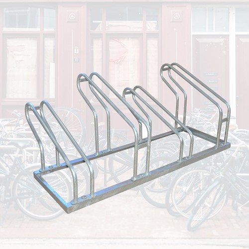 Fietsenrek BRASQ  4 fietsen BS400 zilver 1 Stuk-3