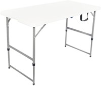 Vouwtafel BRASQ 120x60x74cm FC120 wit 1 Stuk