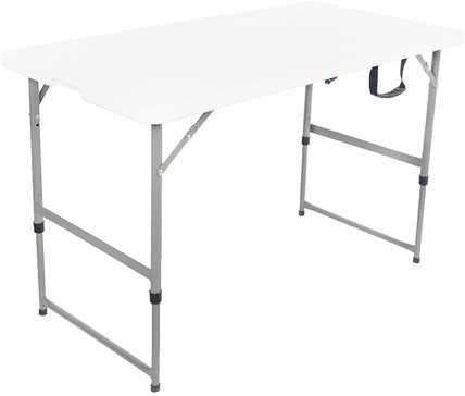Vouwtafel BRASQ 120x60x74cm FC120 wit 1 Stuk