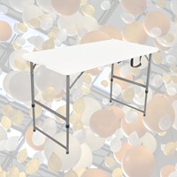 Vouwtafel BRASQ 120x60x74cm FC120 wit 1 Stuk-4